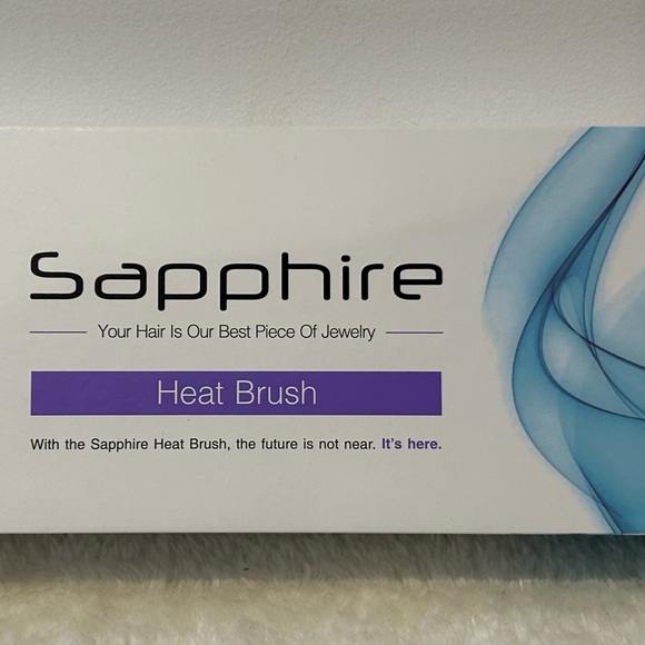 Sapphire Ceramic Heat Brush - Picture 9 of 9